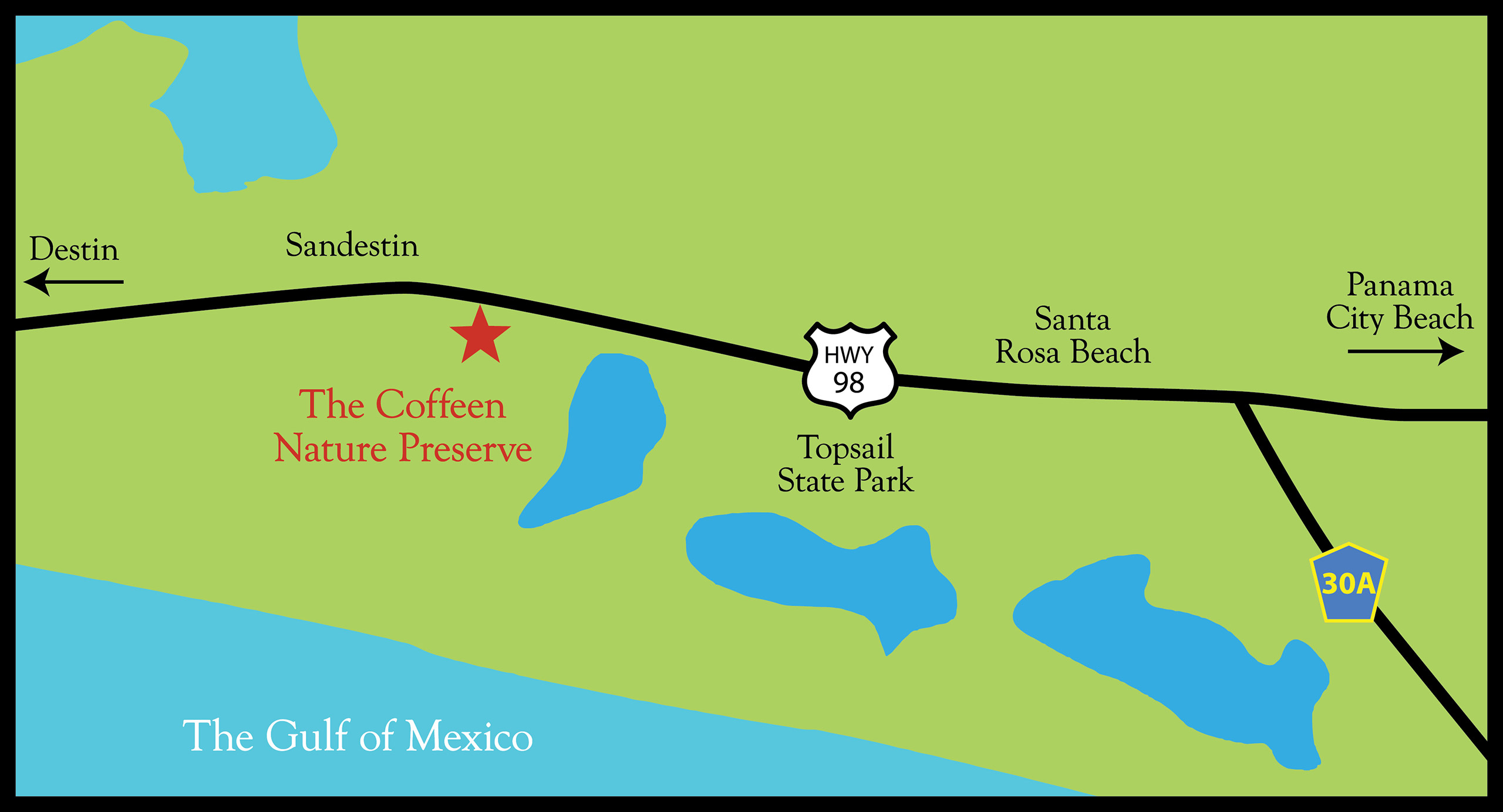 Coffeen Nature Preserve Map